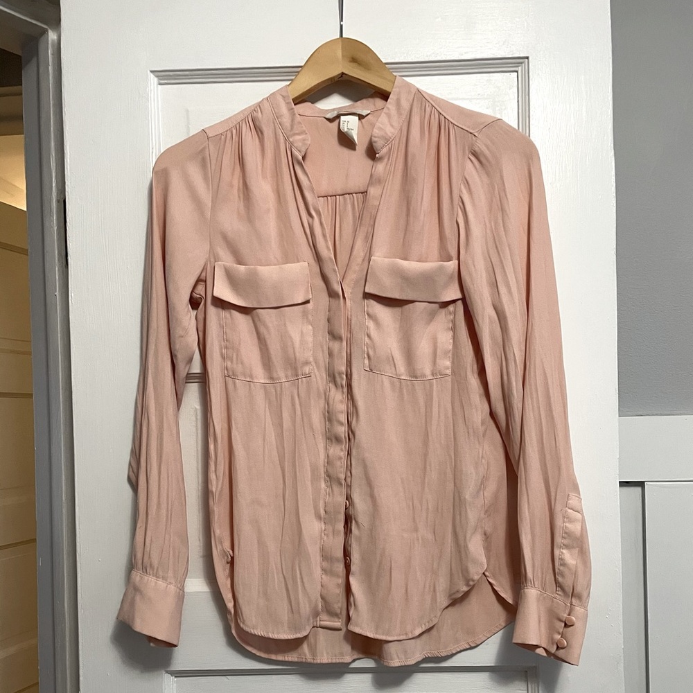 Light pink dress top